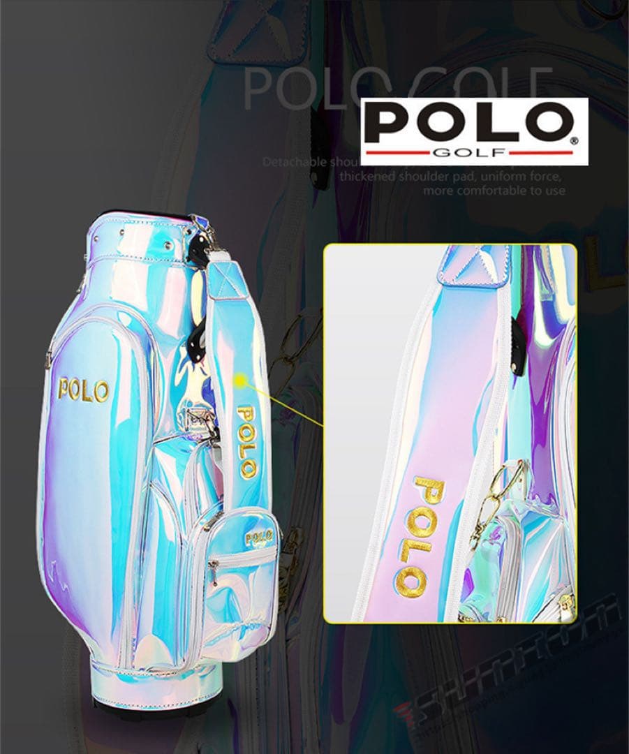 大人気オーロラ GOLDENゴルフ キャディバッグ レディース ゴルフバッグ