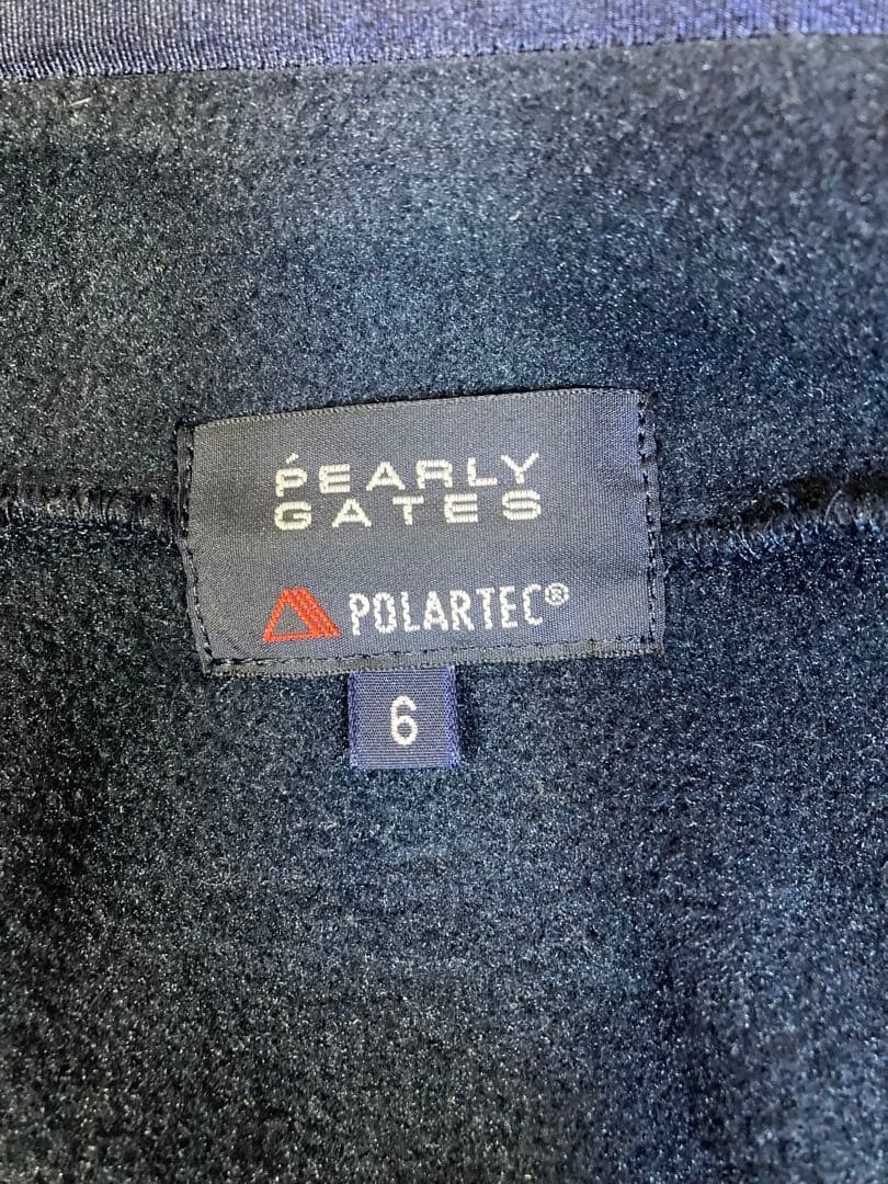 パーリーゲイツ　3ウェイ　アウター　サイズ6 ネイビー　ジャンバー　フリース