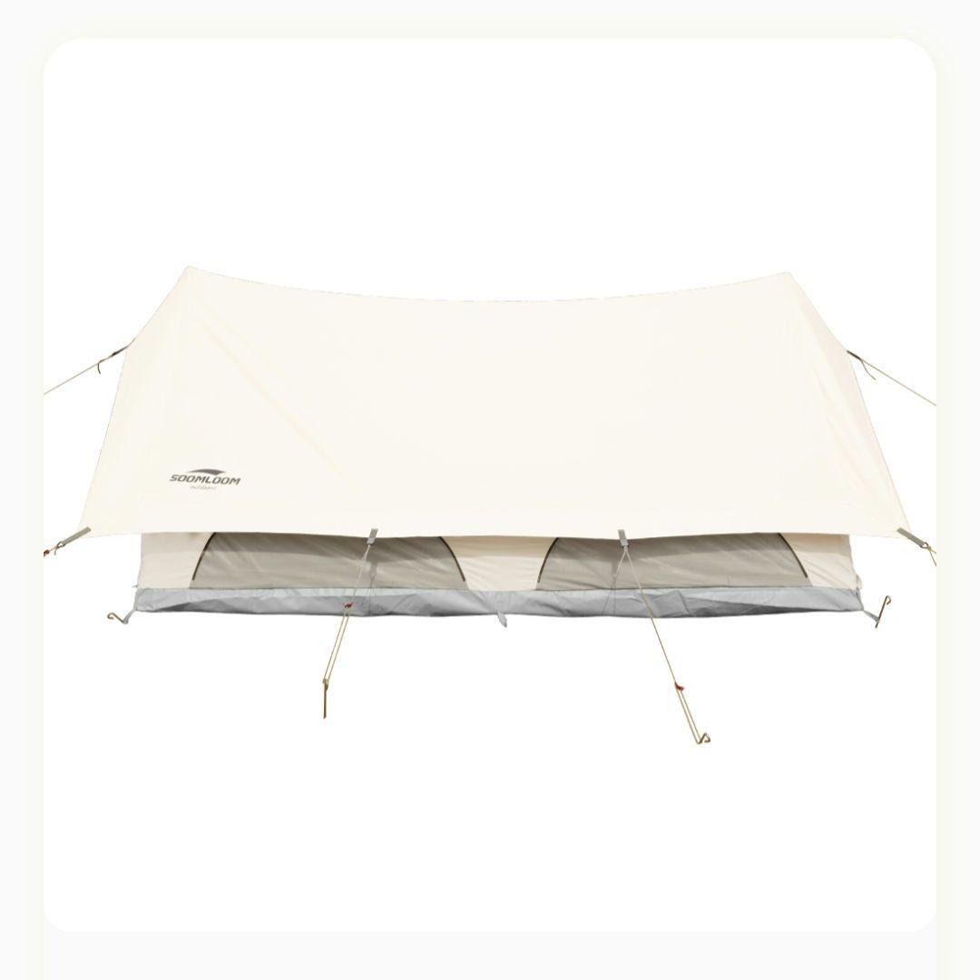 【1回使用】Soomloom Dodona 4P ロッジ型テント スームルーム