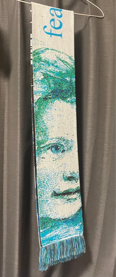 Montmartre New York マフラー モンマルトルニューヨーク 青緑