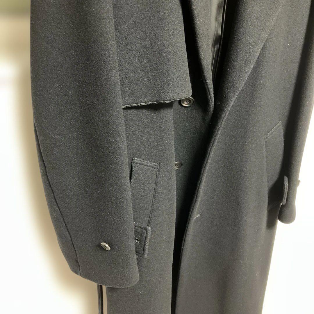 ssstein シュタイン 18aw LAY CHESTER COAT ブラック