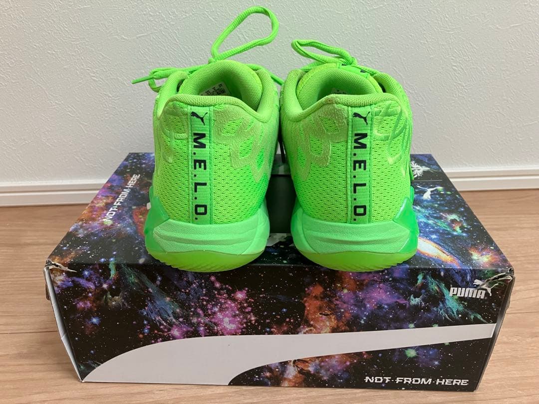 シューズ(男性用) PUMA MB.01 LO Green Gecko 27cm