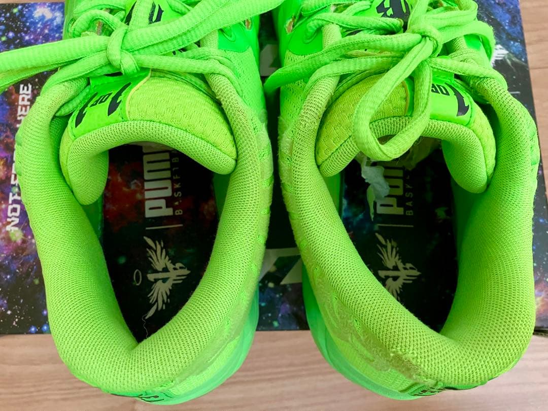 シューズ(男性用) PUMA MB.01 LO Green Gecko 27cm