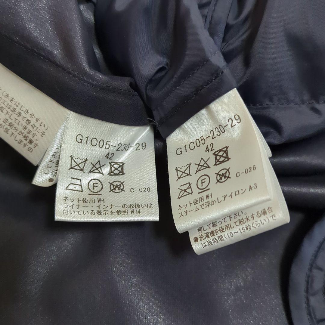 美品 希少42 マッキントッシュ 2way フーデッドダウンコート