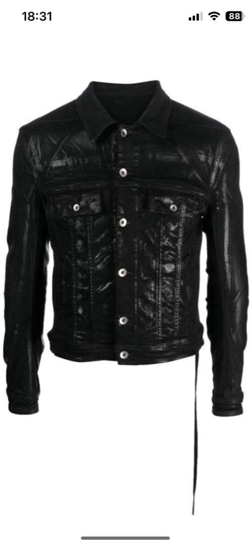 社蓄猫‼️希少RICK OWENS DRKSHDW TRUCKER