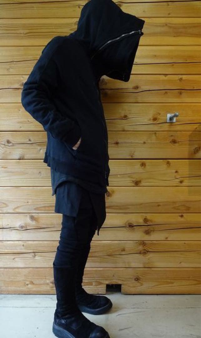 JULIUS ユリウス スラッシングパーカー W ZIP HOODIE 1