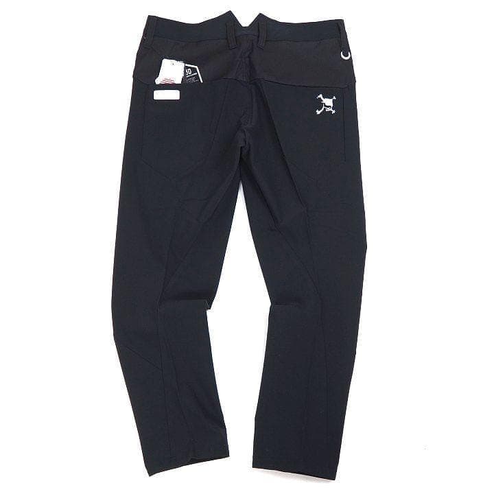 新品 オークリー ゴルフ スカル ストレッチ 3D テーパードパンツ 黒 32