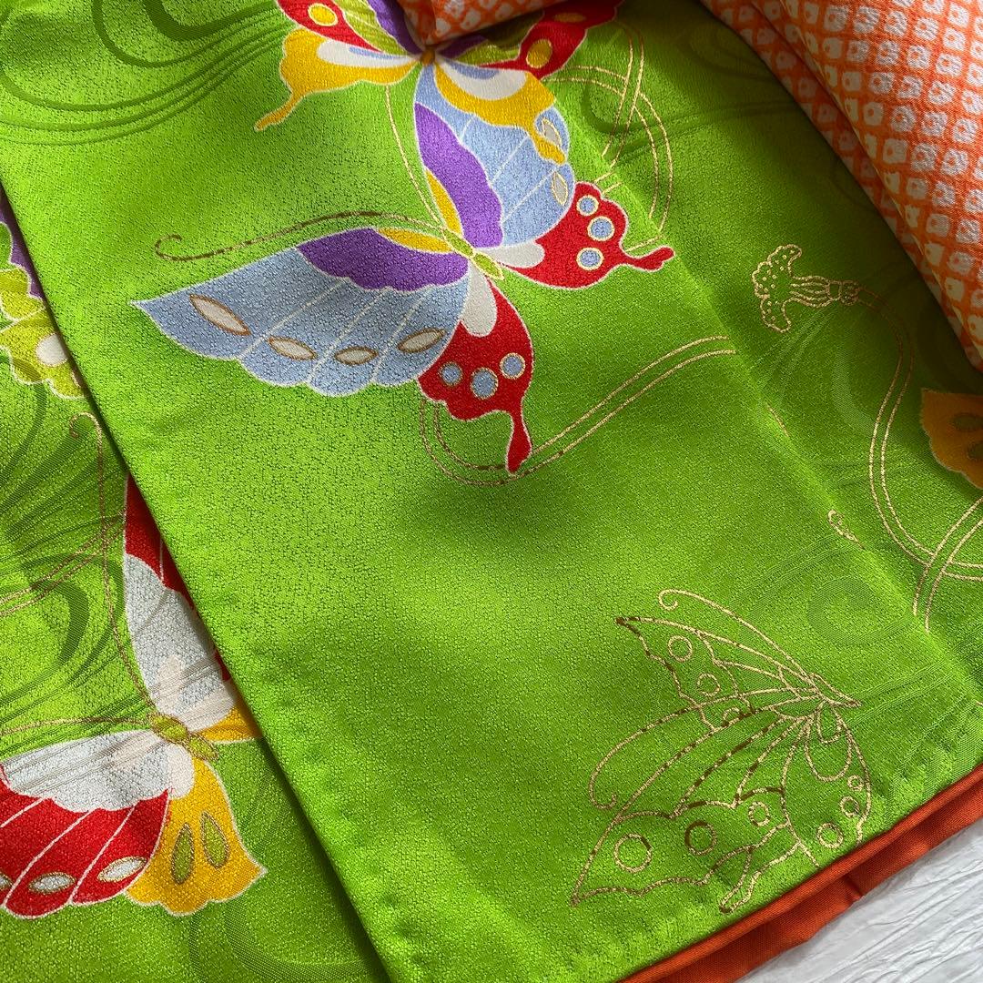 7歳七五三　正絹お着物　お正月　ひな祭り