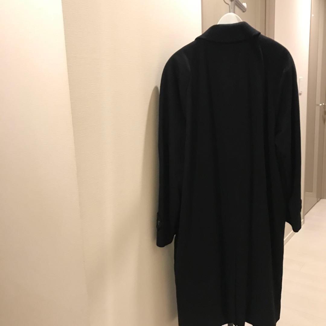 BURBERRY 黒カシミヤ ロングコート