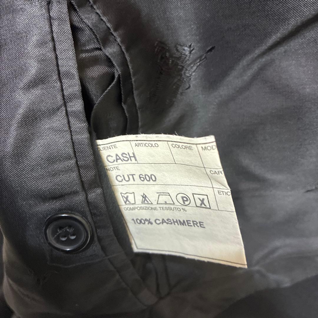 BURBERRY 黒カシミヤ ロングコート