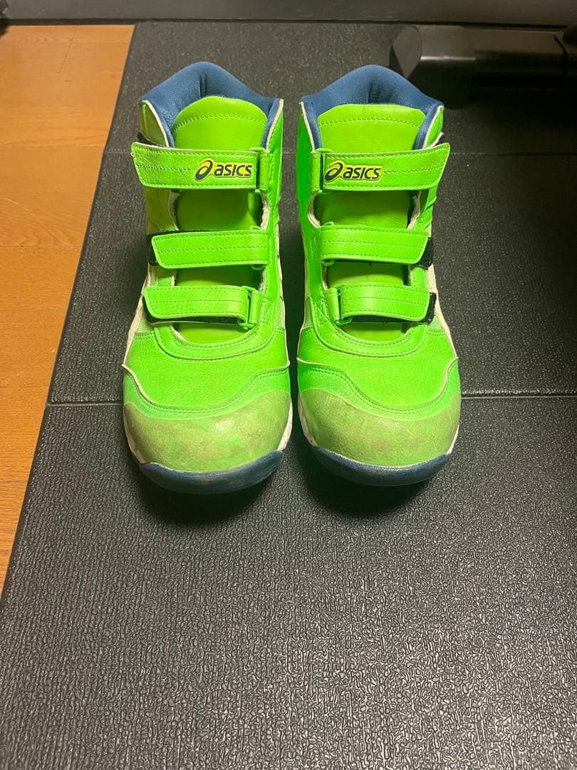 ASICS CP308 AC 安全靴 26.5 限定カラー　グリーン