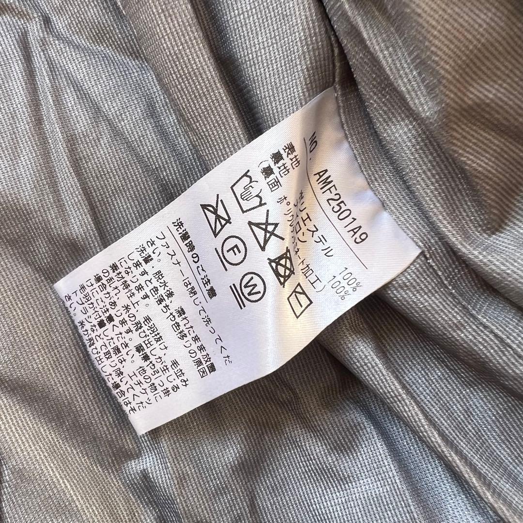 and per se アンパシィ　ボア　もこもこ　ジャケット　ロゴ　メンズ　M