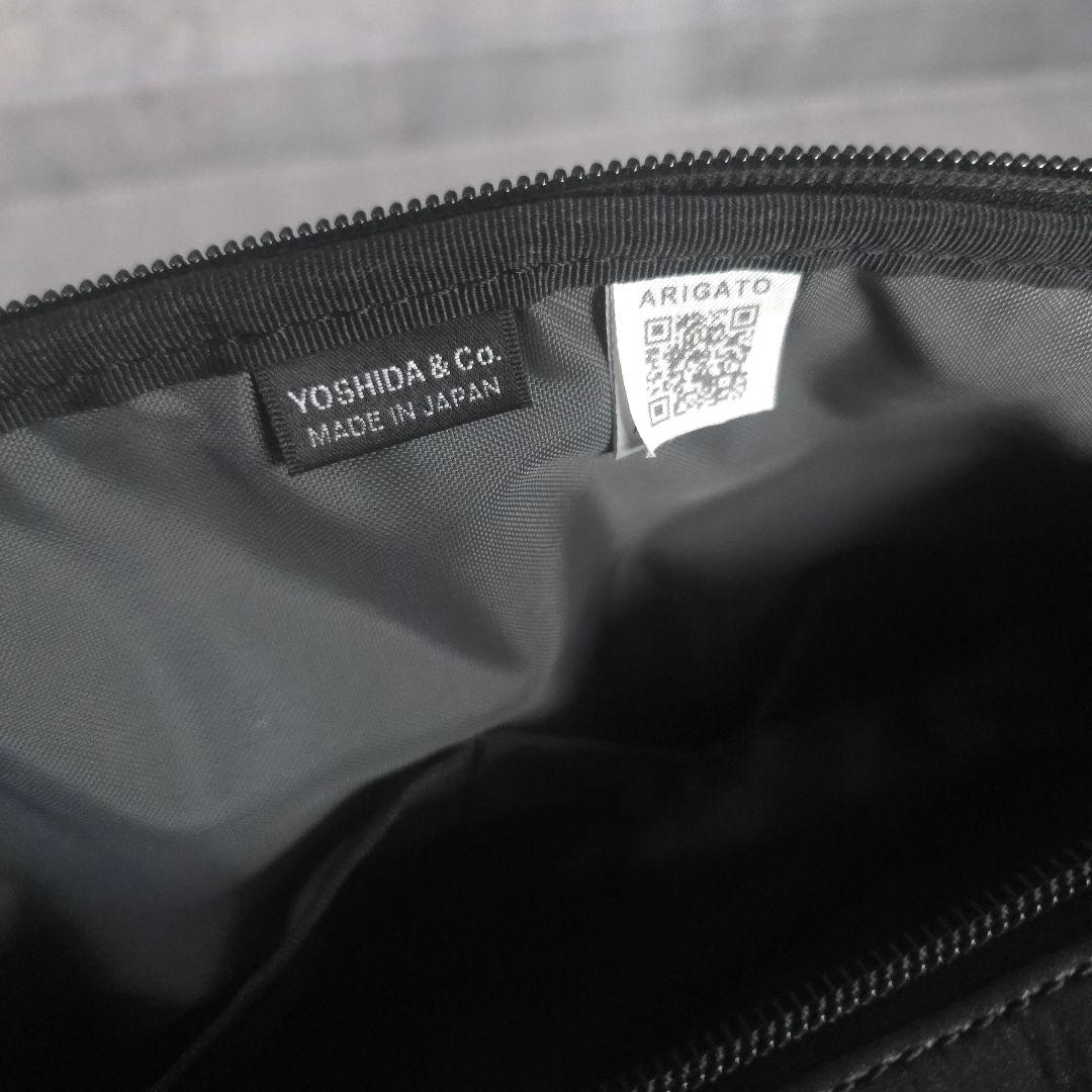 極美品　PORTER　AMAZE　ポーター　ショルダーバッグ　L　レザー　黒