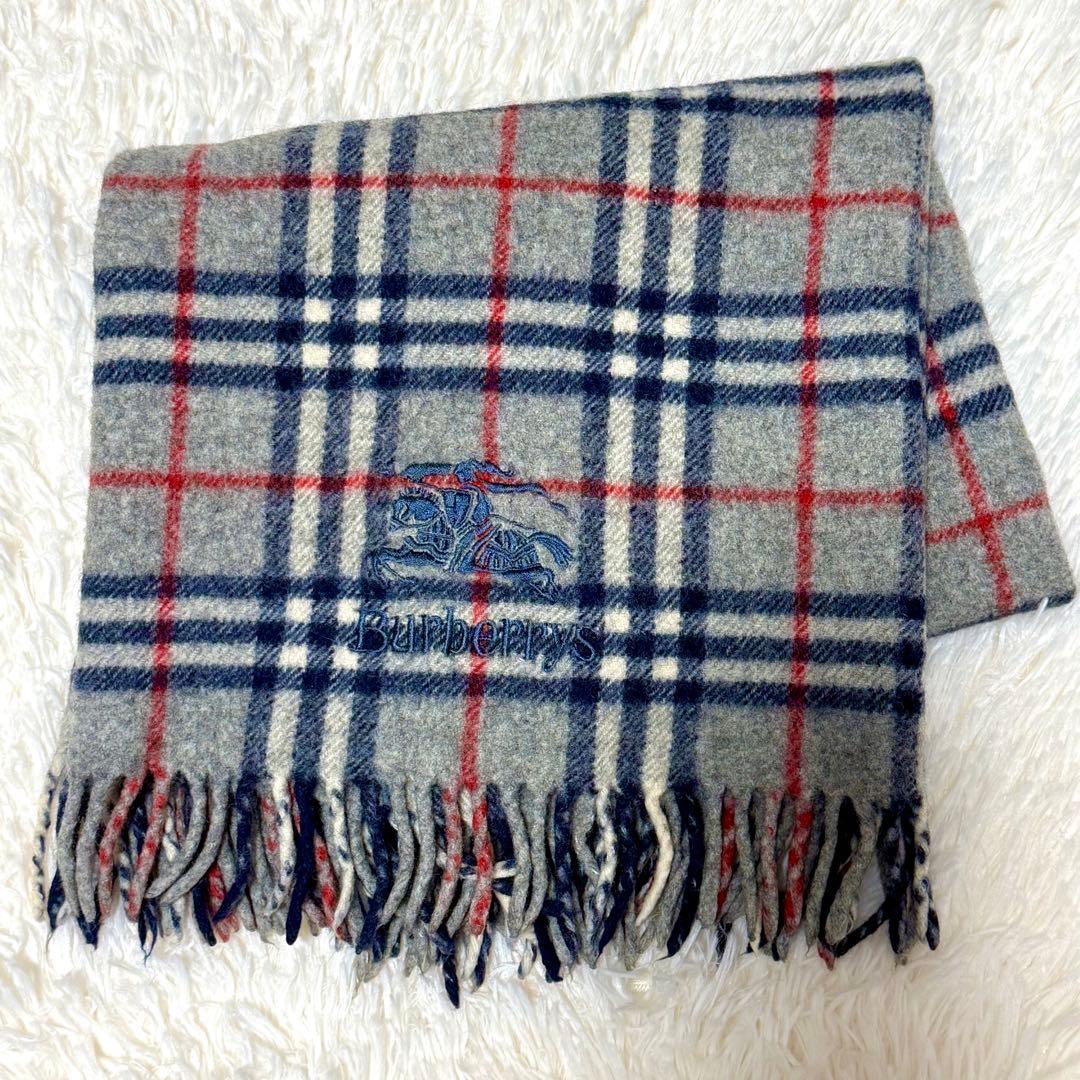 Burberrys バーバリー ノバチェック ブランケット ひざ掛け ウール