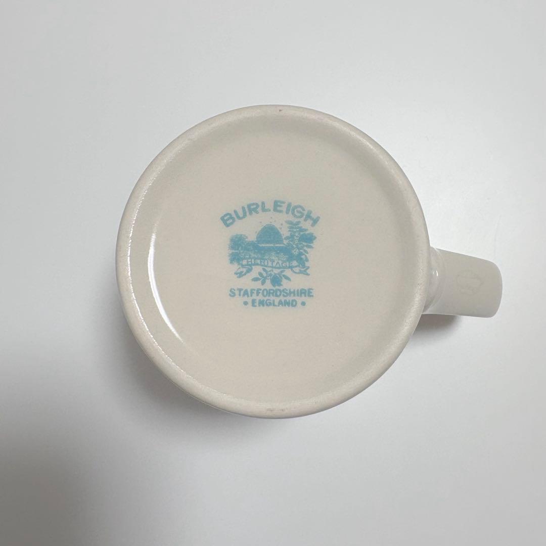 バーレイ プレート マグカップ　キャリコ　オーデニール　burleigh