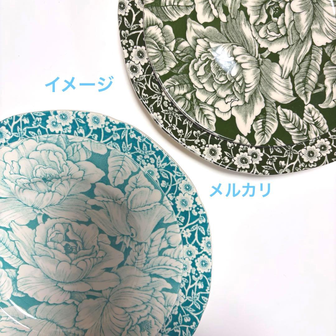 バーレイ プレート マグカップ　キャリコ　オーデニール　burleigh