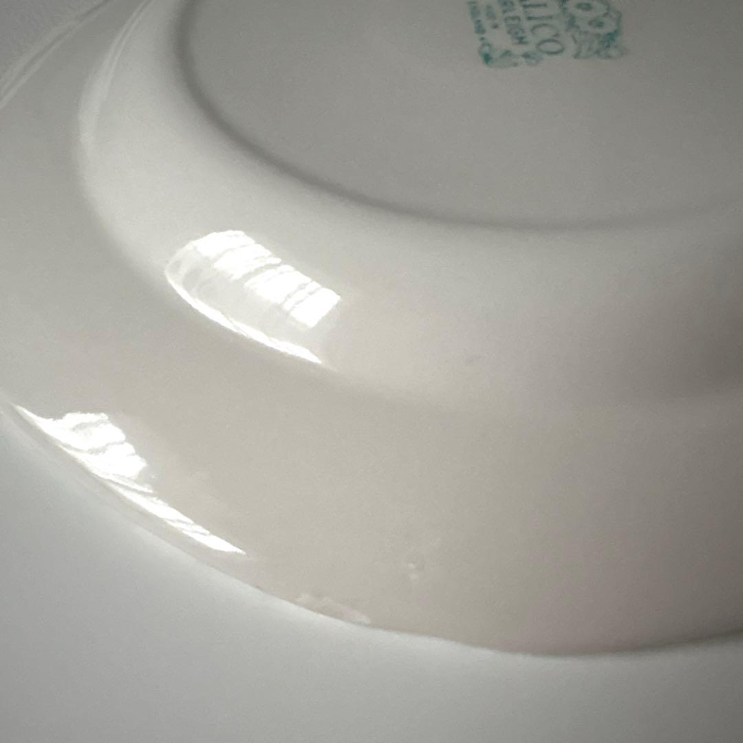 バーレイ プレート マグカップ　キャリコ　オーデニール　burleigh