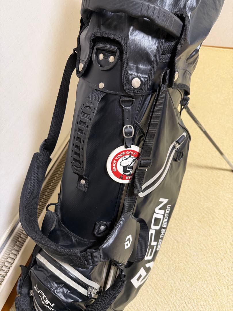 Epon エポン　スタンドバッグ ブラック　かなりレアな第3弾です。