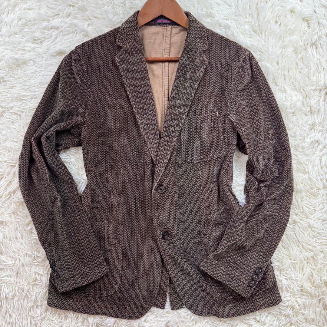 美品✨THE GIGI テーラードジャケット コーデュロイ ヘリンボーン XL