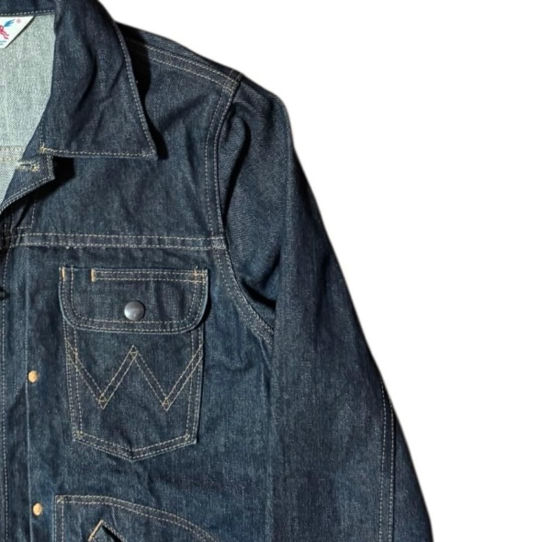 濃紺 Wrangler 11MJZ 暴れ馬タグ 復刻 W-ZIP サイズM - メルカリ