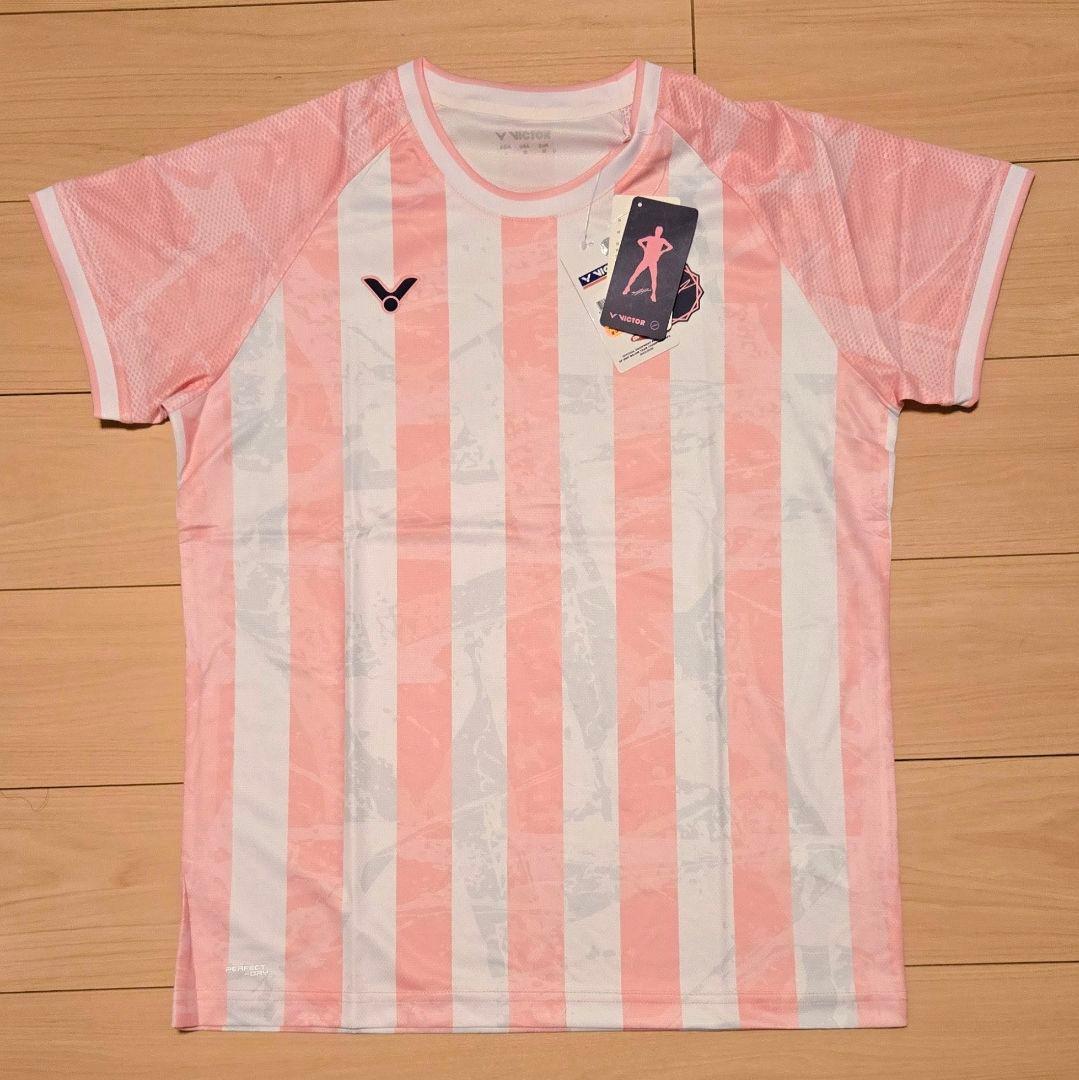 【Lサイズ】VICTOR バドミントンシャツ アントンセンモデル【即購入可】