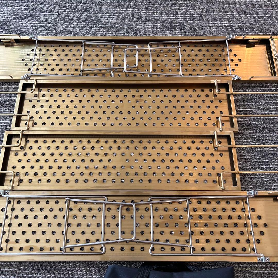 Coleman コールマン ファイヤープレイステーブル ゴールド 囲炉裏テーブル