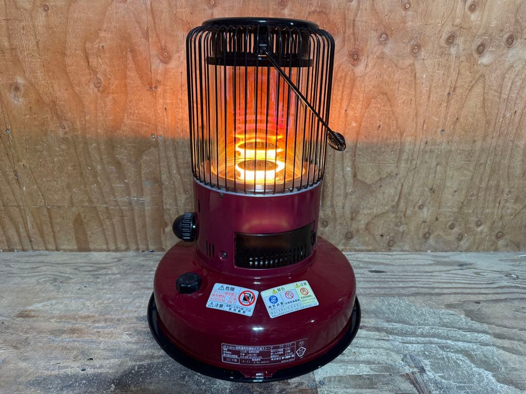 芯乾燥済 石油ストーブ レインボー RB-250 置台新品 分解メンテナンス済