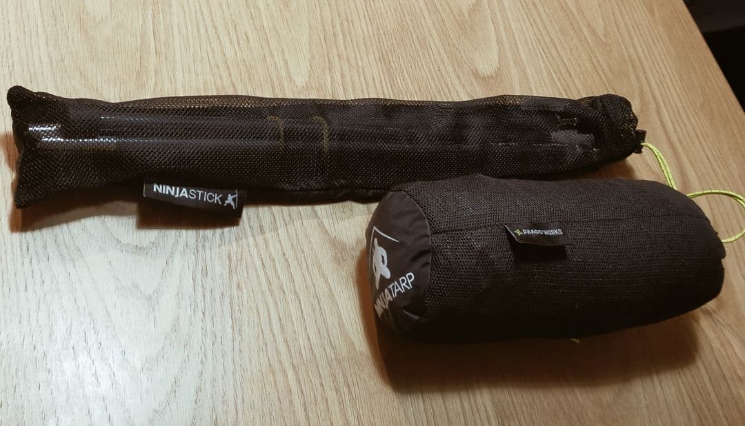 未使用　パーゴワークス　ニンジャタープとスティックのセット