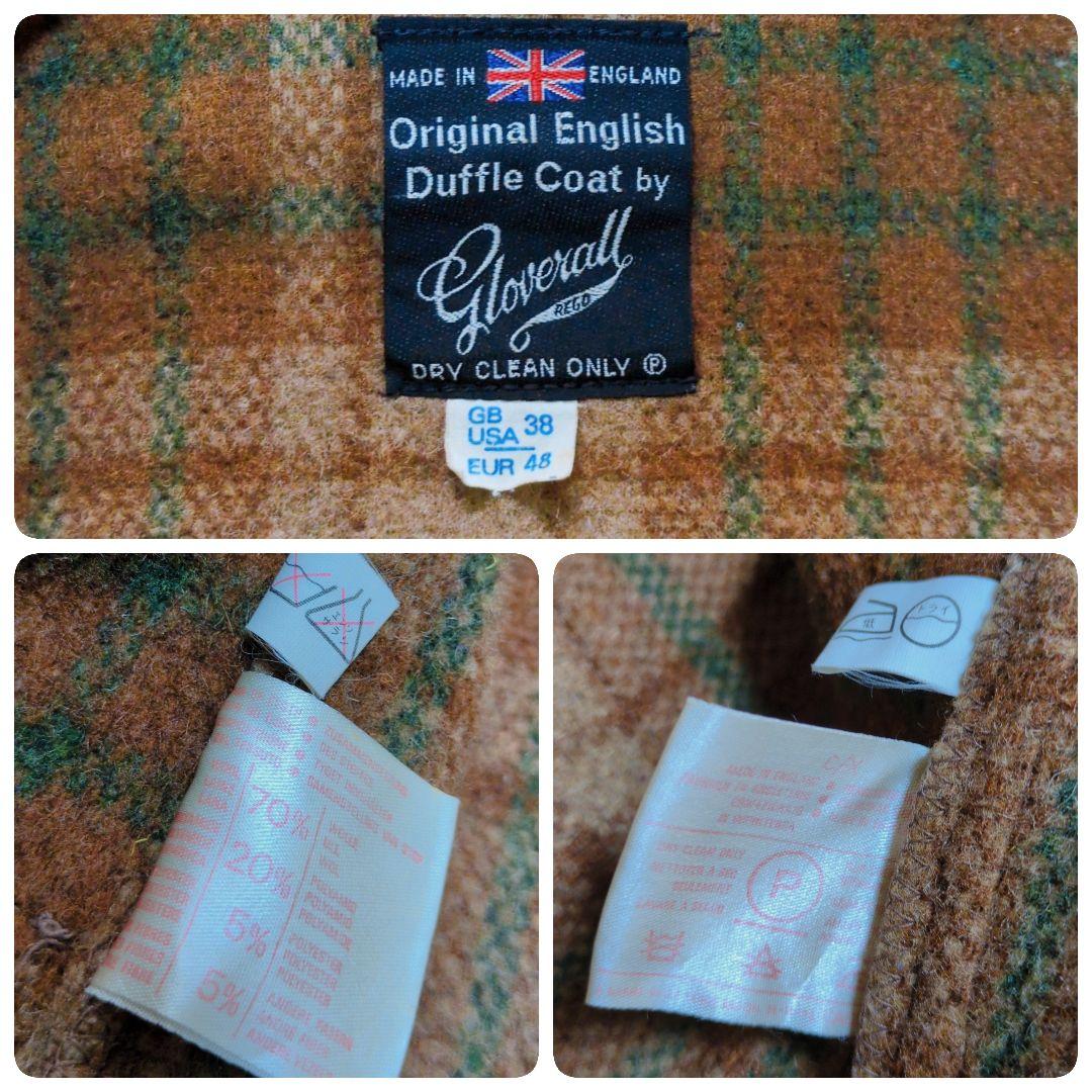 クラシック英国製✨️Gloverall 名作ダッフルコート 渋み漂う キャメル