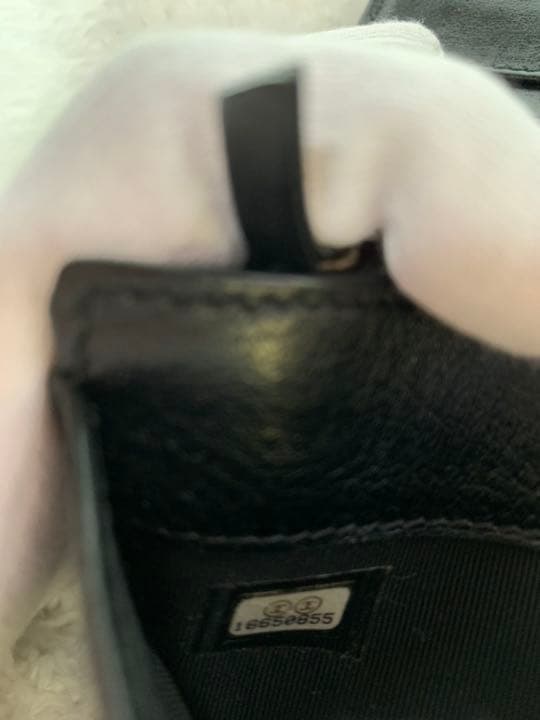 シャネル マトラッセ パテント長財布