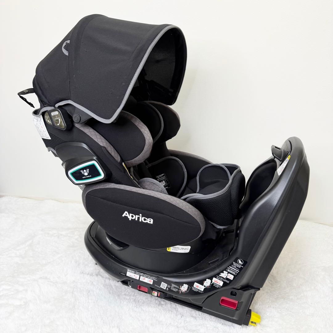 極美品 Aprica フラディアグロウ ISOFIX 360° セーフティーAB