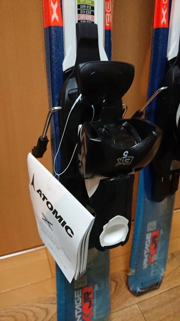 Atomic 未使用 120㎝ 簡単調整197~304㎜ アトミック スキー板