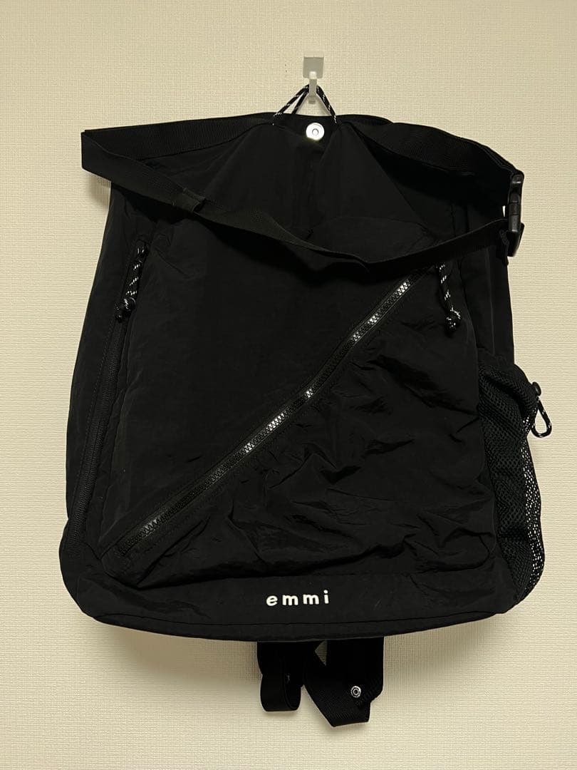 emmi×MEGALOS 撥水マルチパーパスバックパック リュック ナイロン