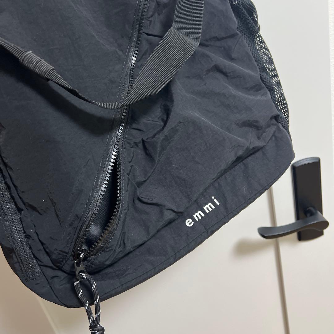 emmi×MEGALOS 撥水マルチパーパスバックパック リュック ナイロン