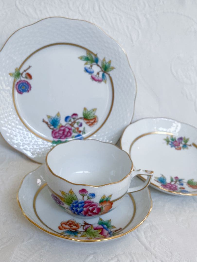 お買い得　ヘレンド　ヴィクトリアゴールド　セット