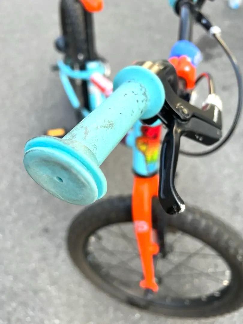 【京都手渡し希望】ヨツバサイクル　マウンテンバイク　自転車　キッズ18インチ