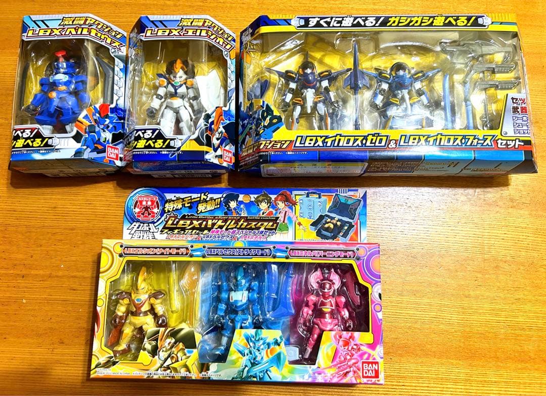 ダンボール戦機 新品未開封セット LBX 激闘アクション LBXバトル