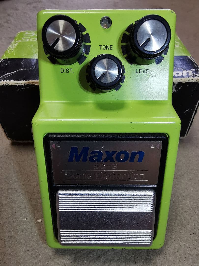 希少】Maxon 1982 中身黒ラベルで白ラベル？ SD-9 元箱
