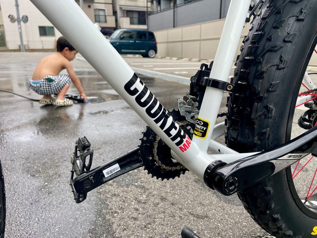 30万円超えchargeクロモリファットバイク ULTEGRA XT油圧ディスク