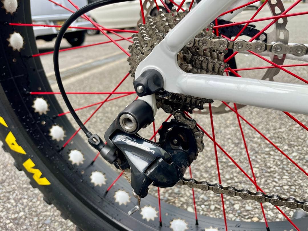 30万円超えchargeクロモリファットバイク ULTEGRA XT油圧ディスク