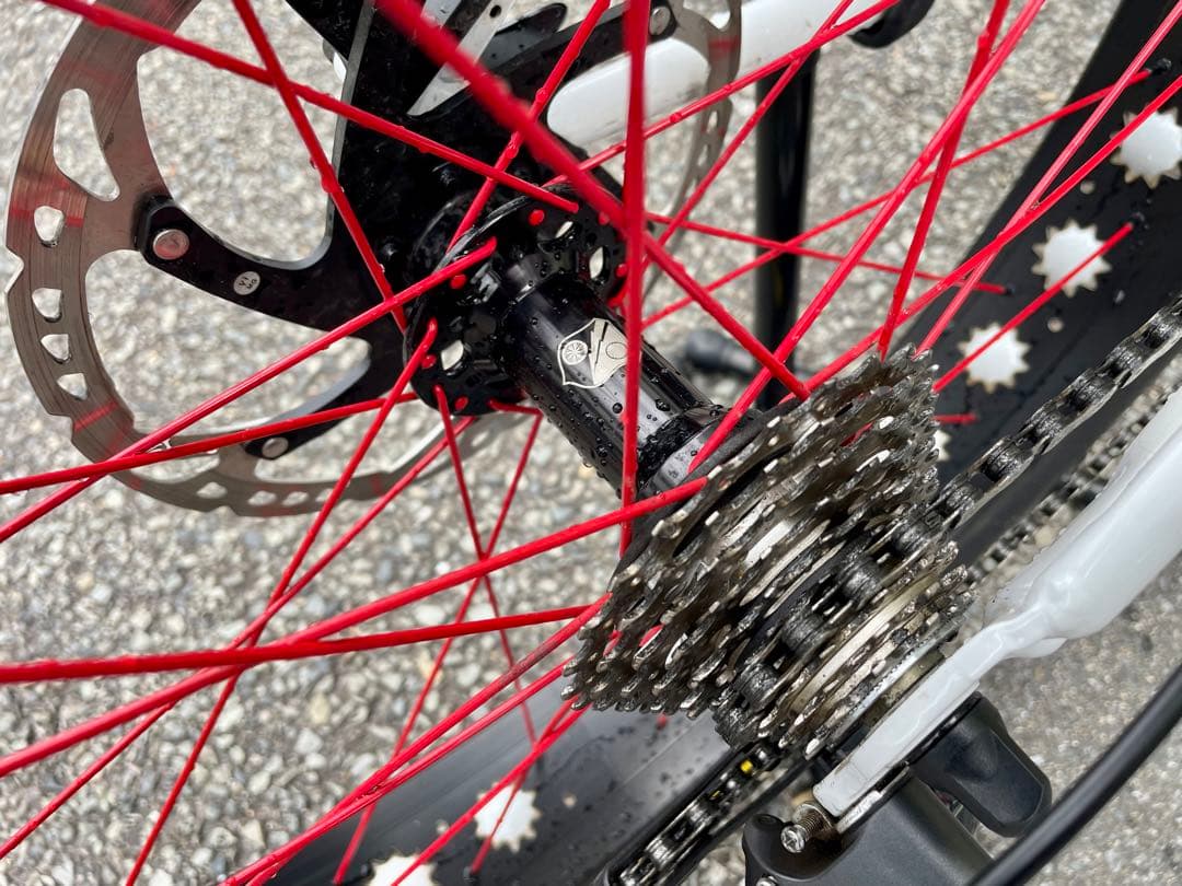 30万円超えchargeクロモリファットバイク ULTEGRA XT油圧ディスク