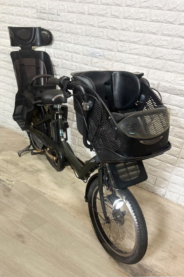 ✨大容量12.3Ah✨美品✨室内保管✨ヤマハ　パスキス✨子供乗せ電動自転車