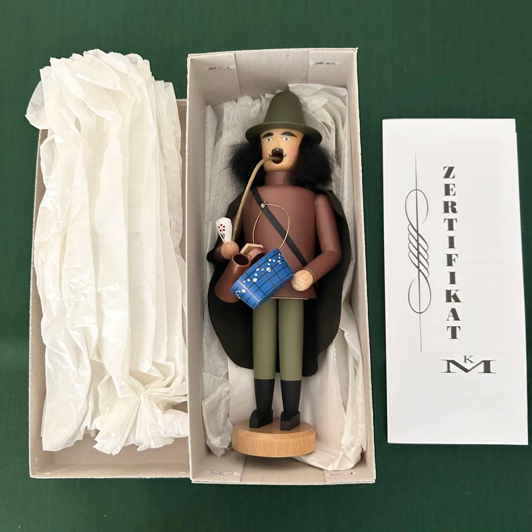 希少☆彡Klaus Merten クラウスメルテン工房 パイプ人形 煙出し人形