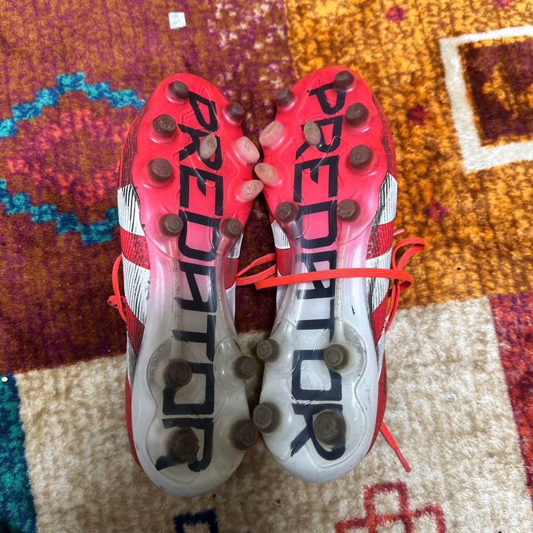 adidas Predator サッカーシューズ レッド/ホワイト