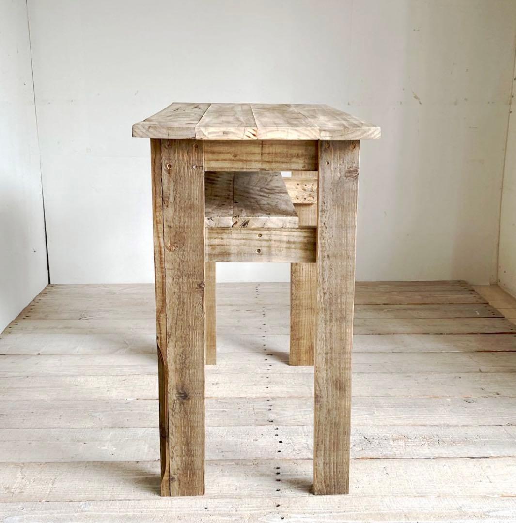 木製無垢板　机　パソコン　デスク