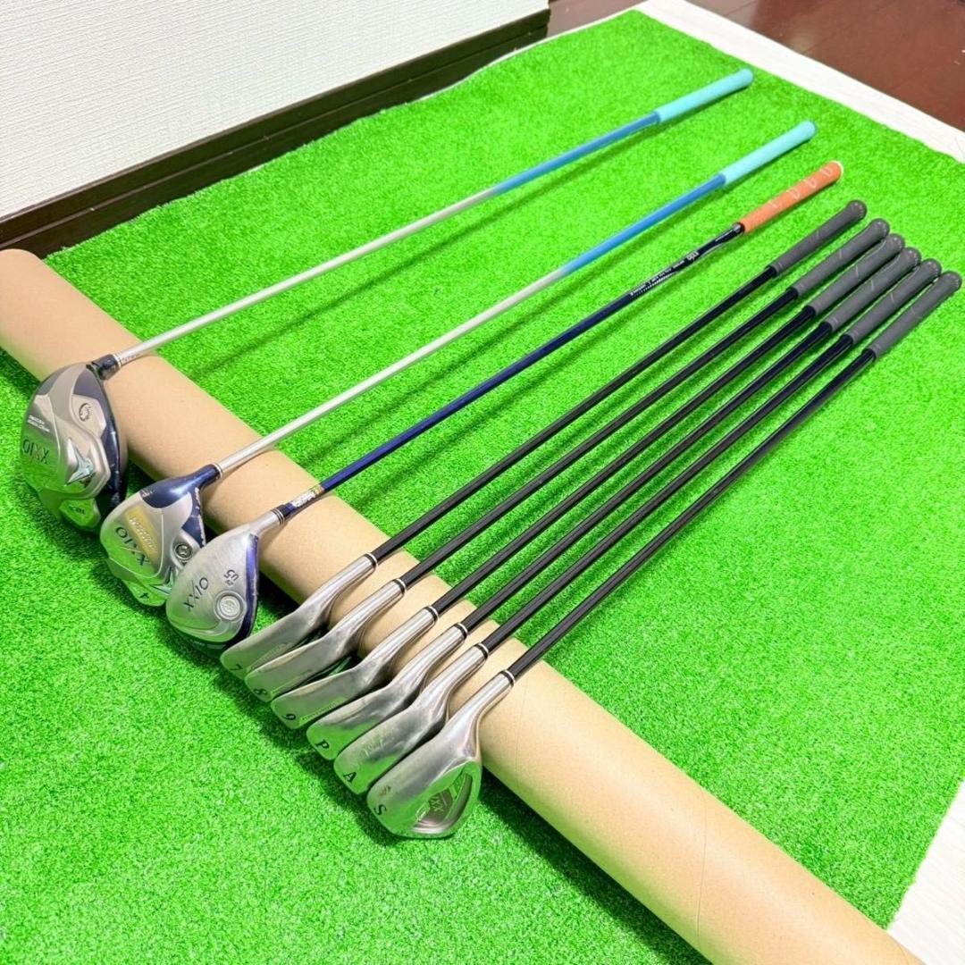 ゼクシオ レディース 9本セット MP600 MP900 フレックスL