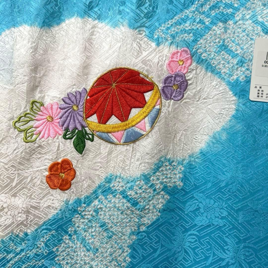 おおねぎNo.99 女の子　　正絹産着　　本絞り　新品