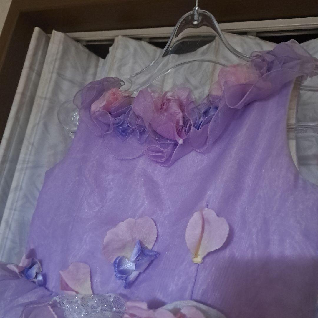 120cm130cmレンタルスタジオ貸衣装キッズロングドレス