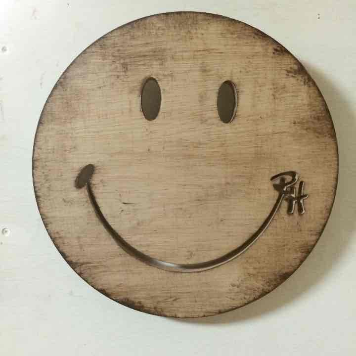 ryow（ta）様確認用 ニコちゃん ロンハーマン 壁掛け ウッドオブジェ