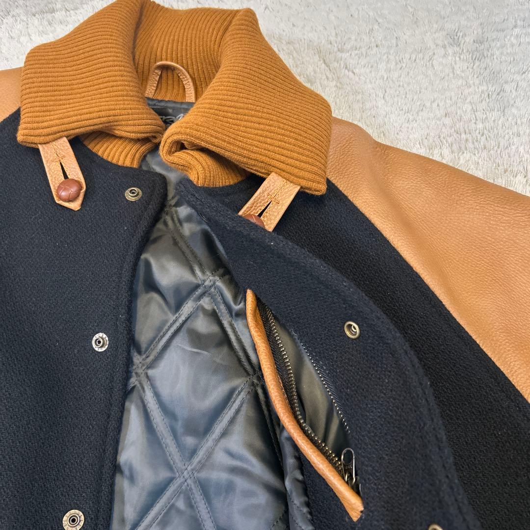 美品 NITRAID ナイトレイド CLUB JACKET スタジャン（L）